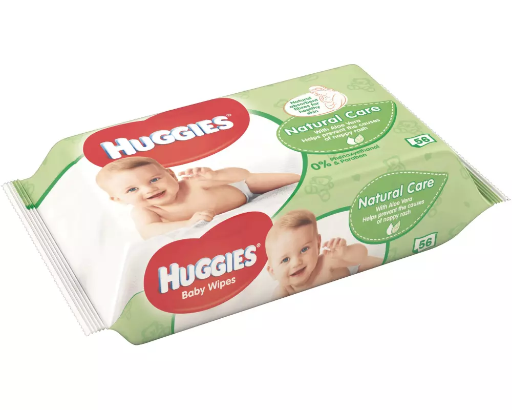 Huggies Feuchttücher Natural Care Einzelpaket