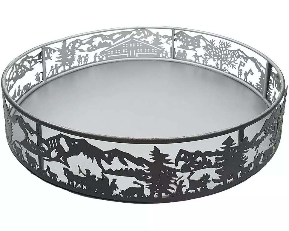 Schulthess Kerzen Dekoschale Scherenschnitt Berghaus Ø 29 cm