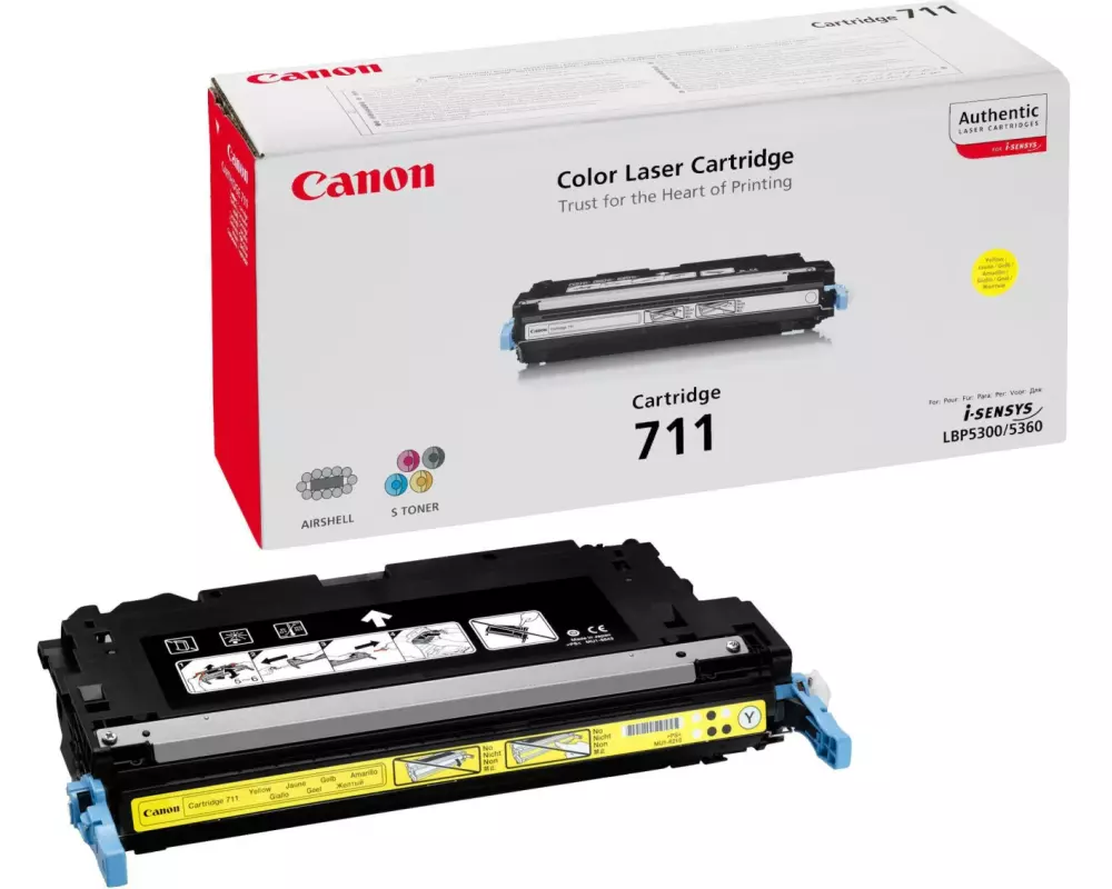 Canon Toner 711 / 1657B002 Yellow
