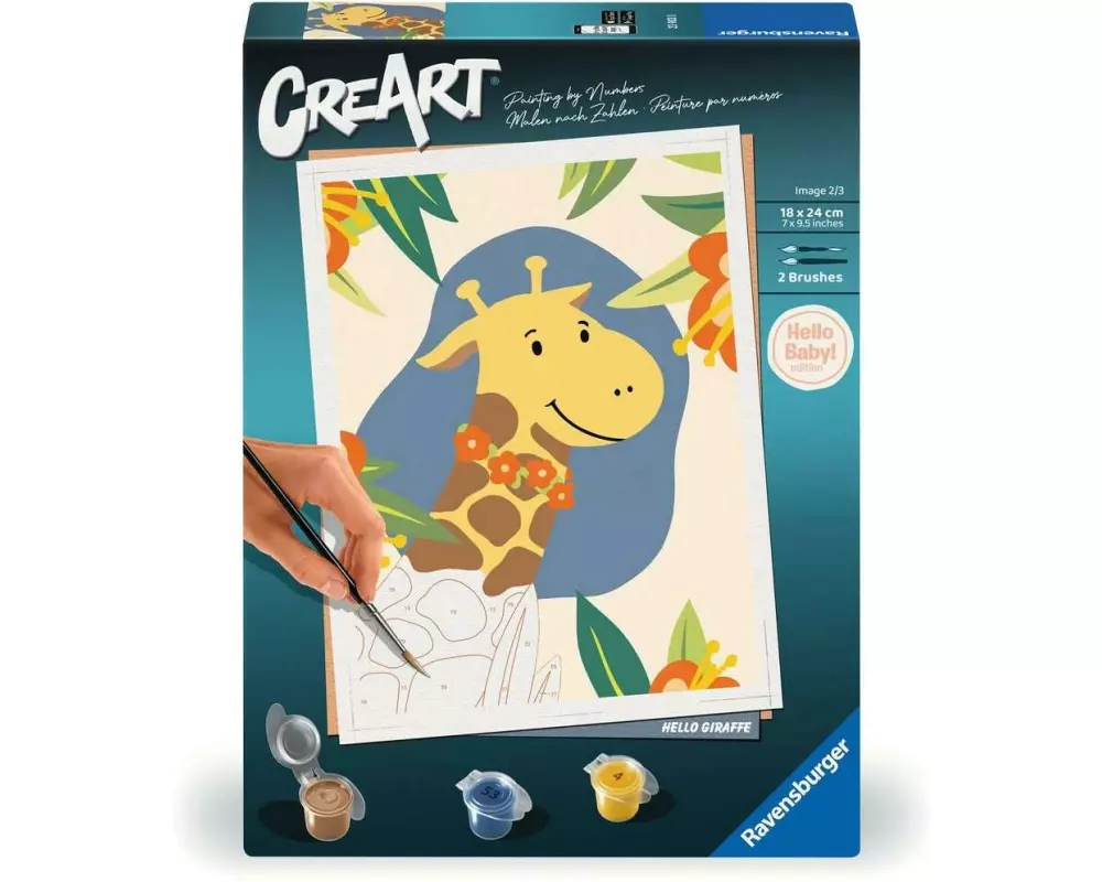 Ravensburger Malen nach Zahlen CreArt – Hello Giraffe