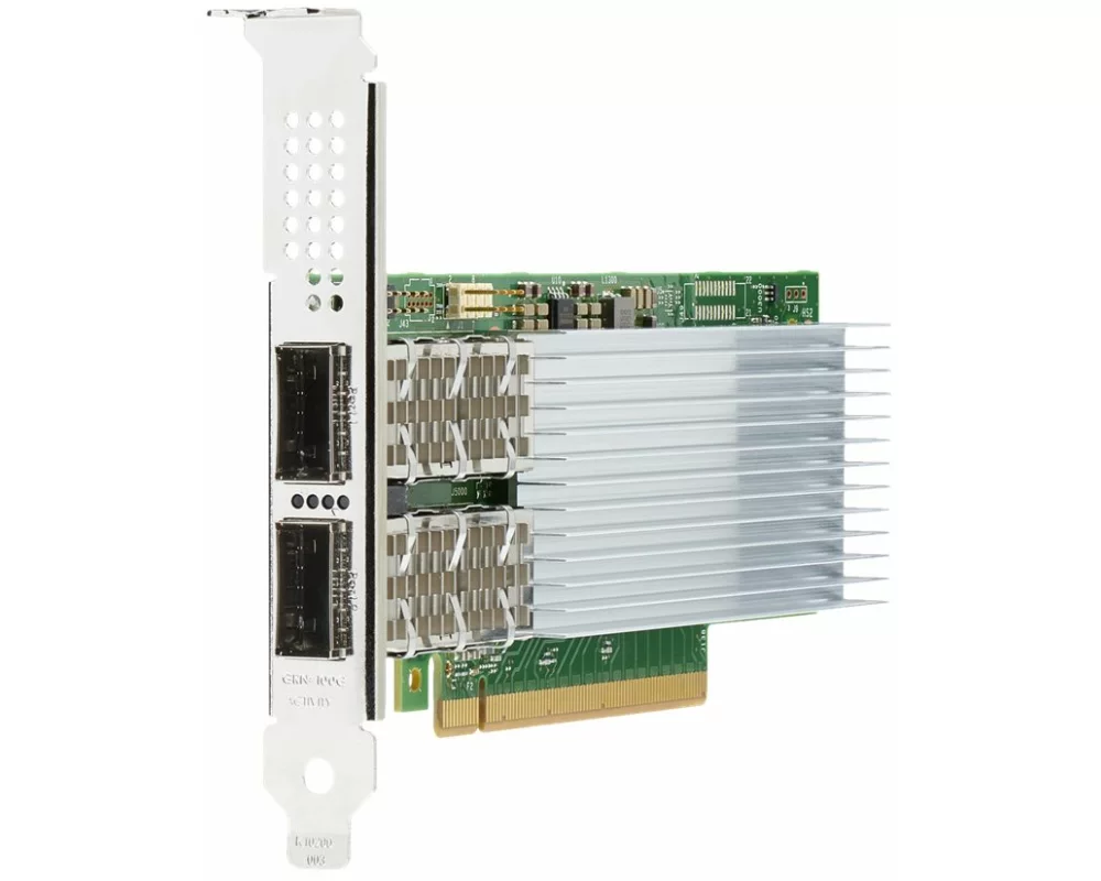 HPE Intel Ethernet Adapter, E810-CQDA2, 100Gb, 2-port, QSFP28
