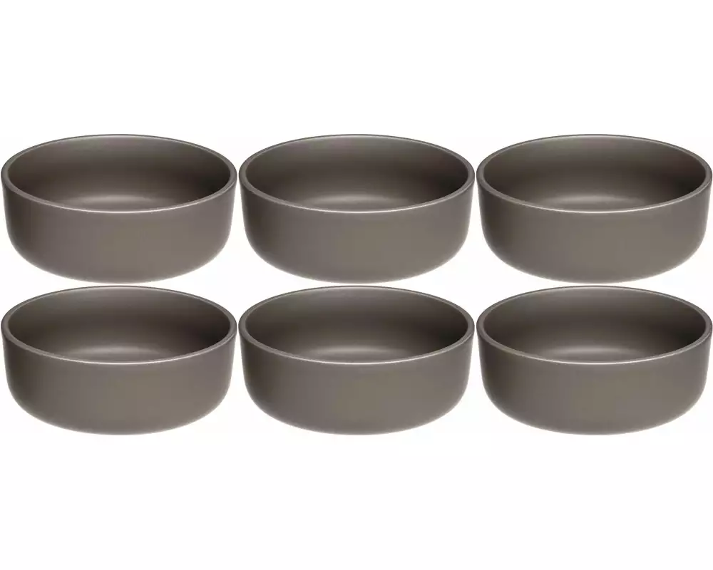 Leonardo Schale Roma 6 Stück, Taupe