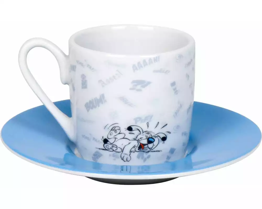 Könitz Espressotasse Asterix Big Boss 85 ml, 1 Stück, Mehrfarbig