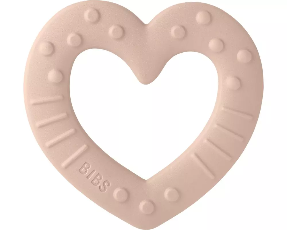 Bibs Beissring Heart Blush