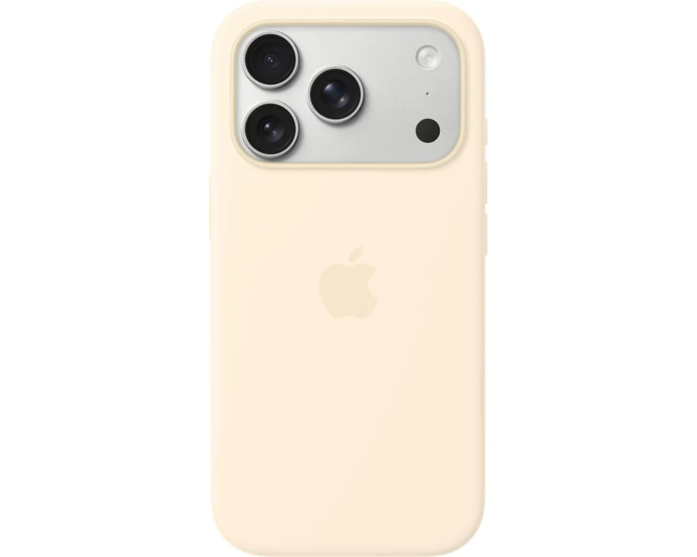 Apple Silicone Case mit MagSafe iPhone 17 Pro Vanilla