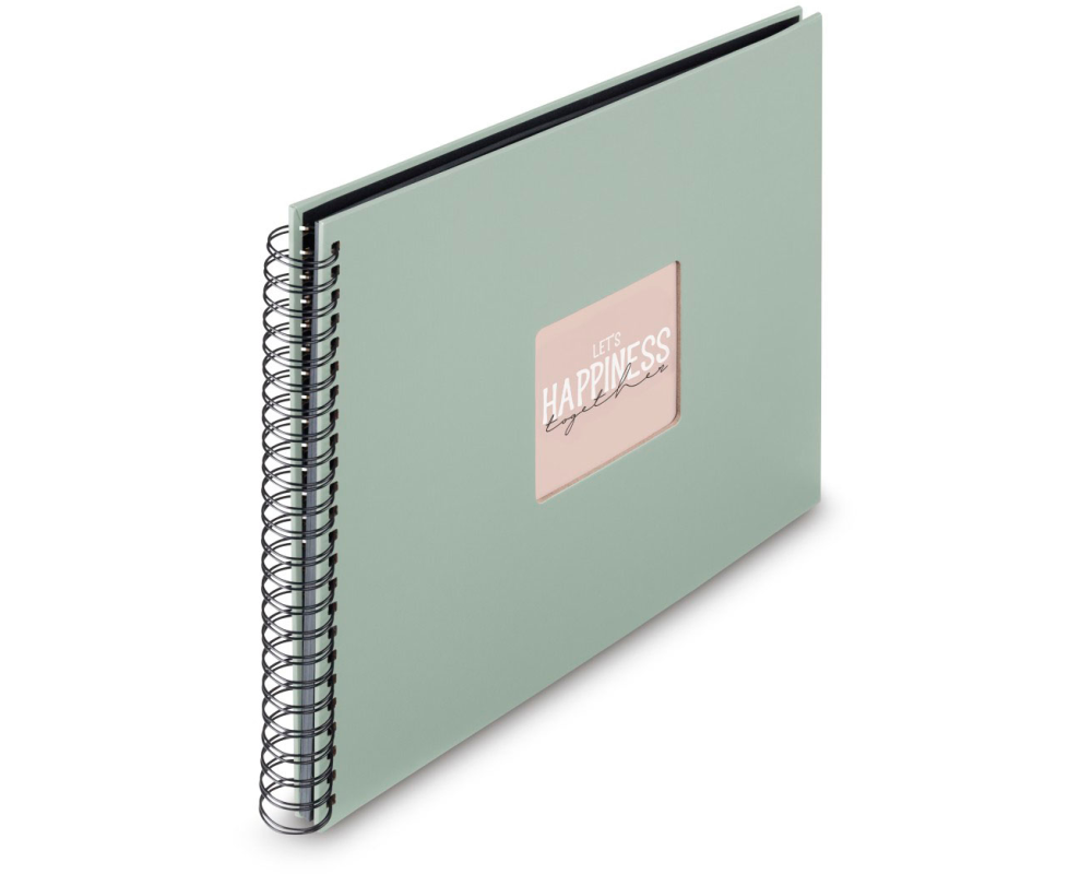 HAMA Spiralalbum Fine Art 36x32cm 9871 salbei 25 Blatt