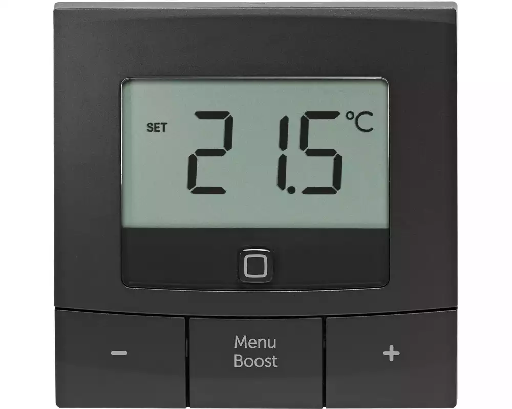 Homematic IP Smart Home Funk-Wandthermostat basic Anthrazit