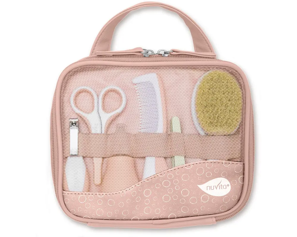 Nuvita Baby-Pflegeset Hygiene Kit Rosa