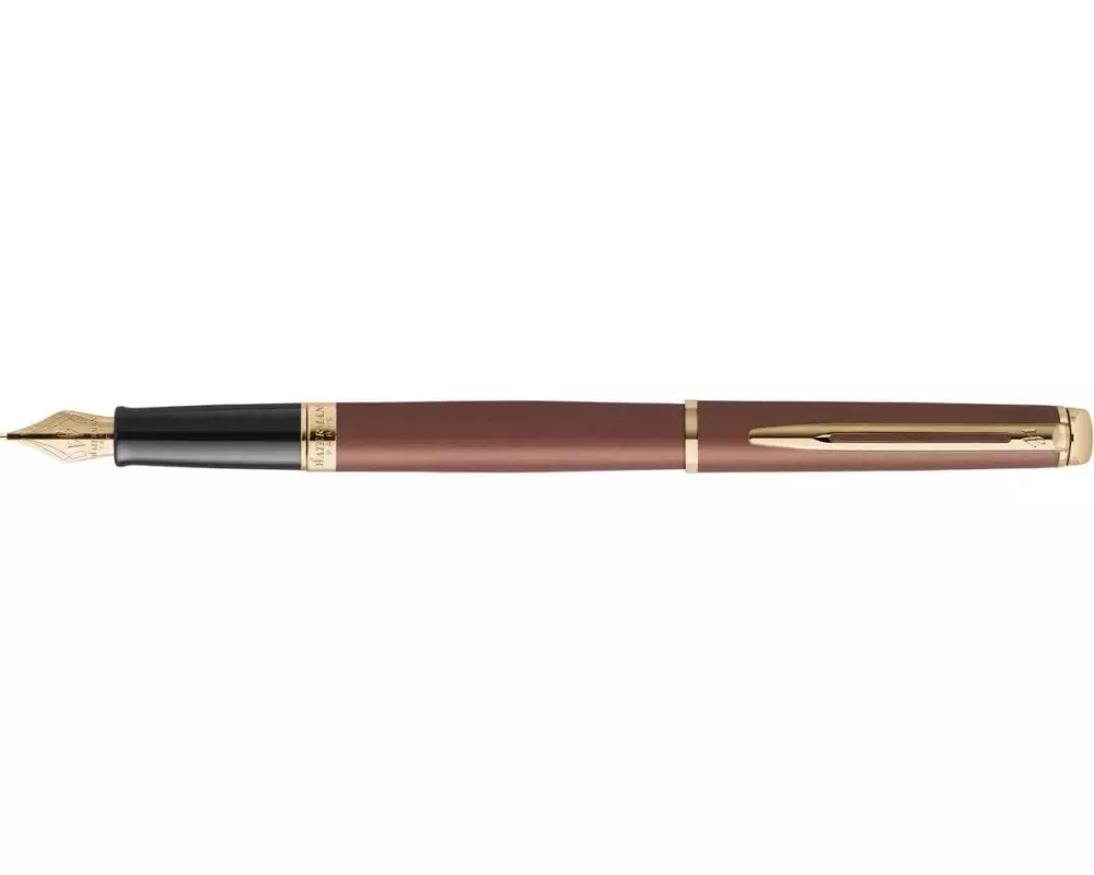 WATERMAN Füllfederhalter Hémisphère Understated Edit, Kupferrot, M