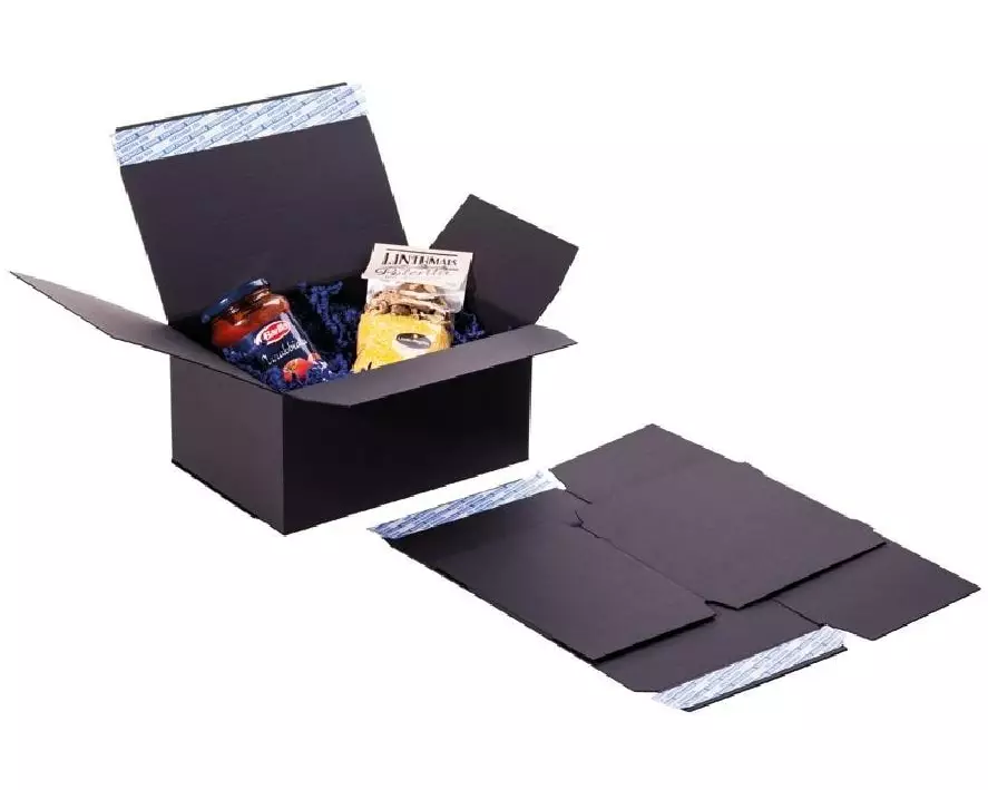 Brieger Aufrichtschachtel Brieger Box 180 x 135 x 100 mm, Schwarz