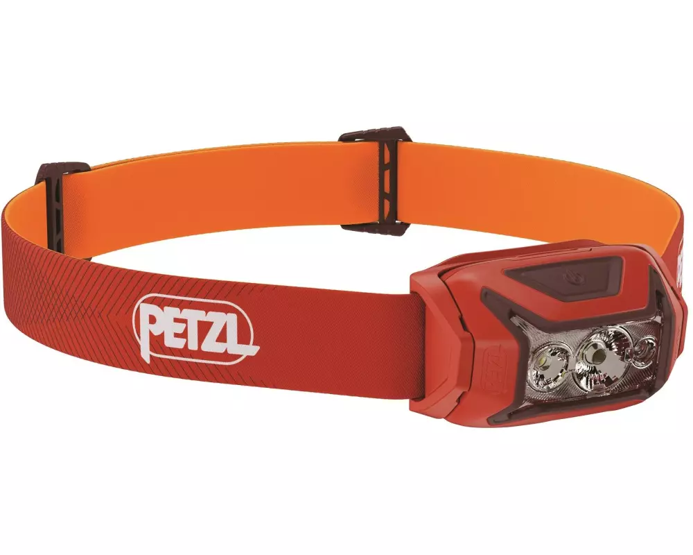 Petzl Stirnlampe Actik Rot, 450 lm