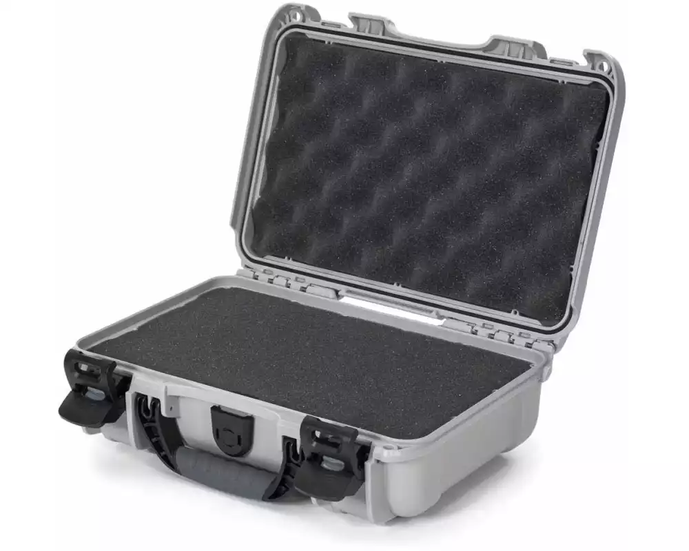 Nanuk Kunststoffkoffer 909 - mit Schaum Silber