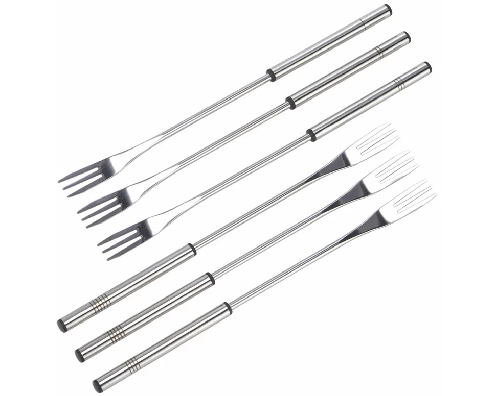 FS-STAR Fondue-Gabeln 6-tlg. Edelstahl