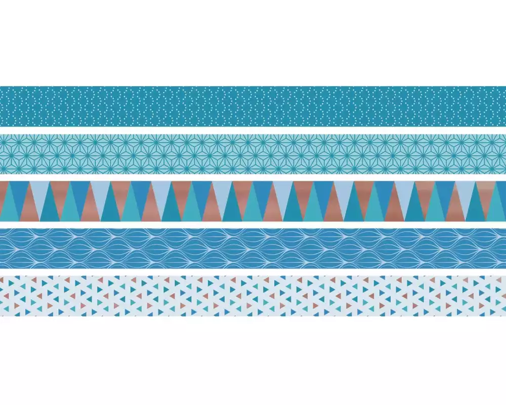 Heyda Washi Tape Triangle Azur Blau