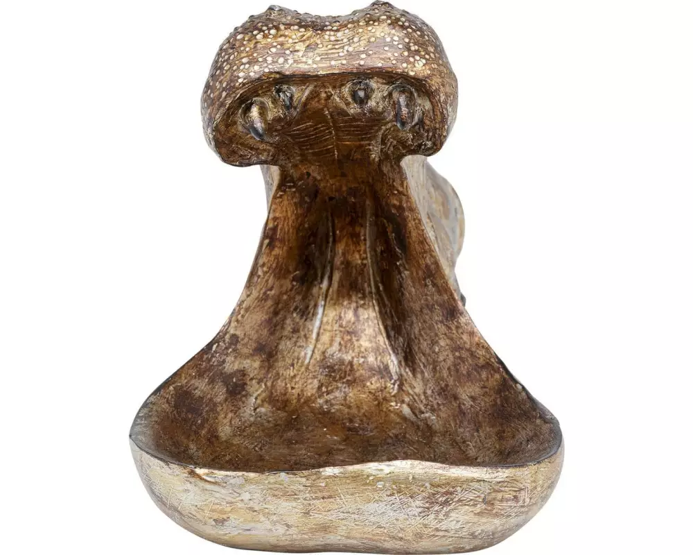 Kare Dekofigur Hungry Hippo Gold