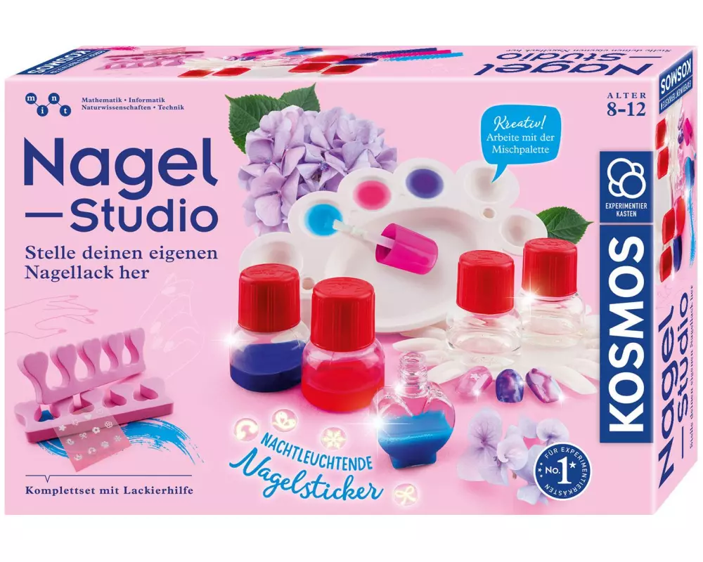 Kosmos Experimentierkasten Nagel-Studio