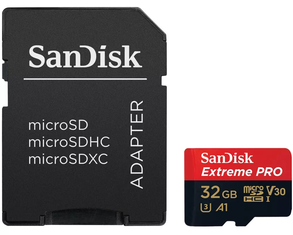 SanDisk microSDHC-Karte Extreme Pro UHS-I V30 32 GB