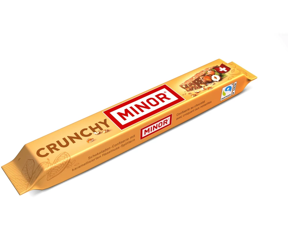 Minor Schokoladenriegel Crunchy 44 x 42 g