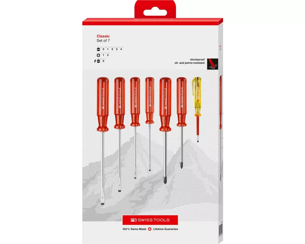 PB Swiss Tools Schraubenzieher-Set PB 1575 CBB