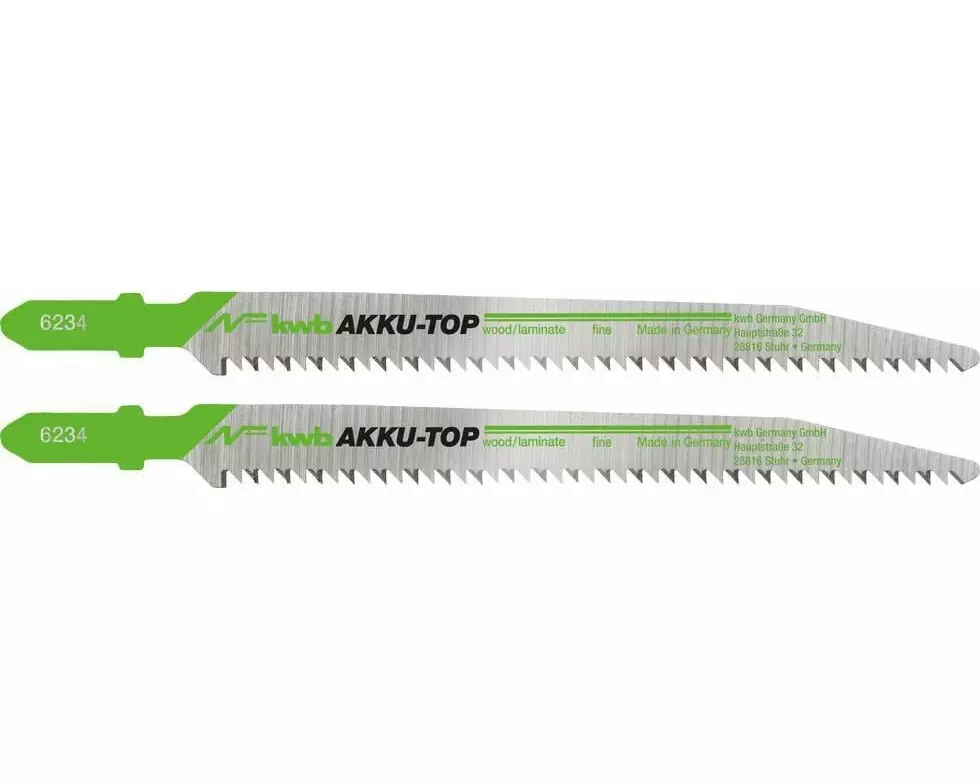 kwb Stichsägeblätter-Set Akku-Top Laminat