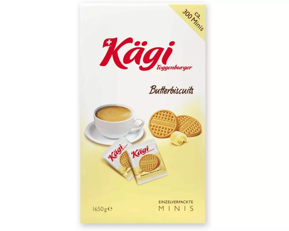 Kägi fret Guetzli Toggenburger Minis Butterbiscuit 1.65 kg