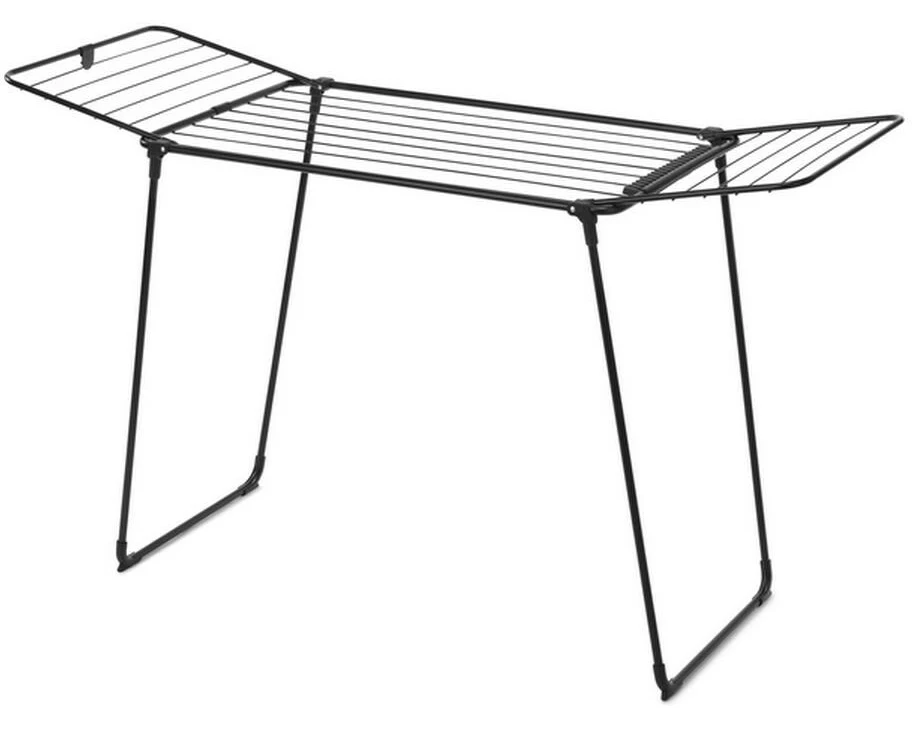 Brabantia Standtrockner HangOn 18 m, Schwarz matt