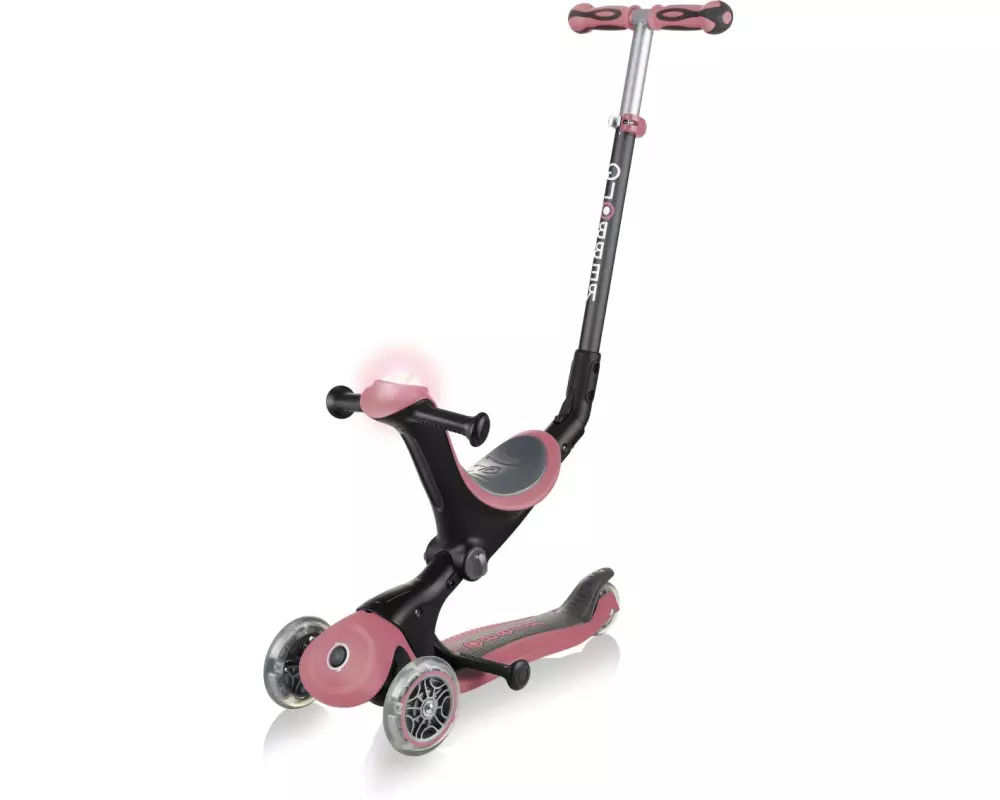 GLOBBER Scooter GO UP Deluxe Play, Pastel Rosa