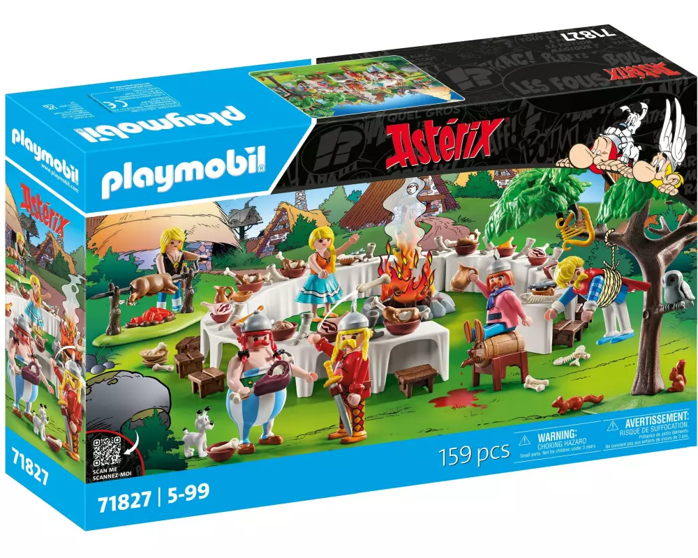 Playmobil Asterix Das Dorfbankett 71827