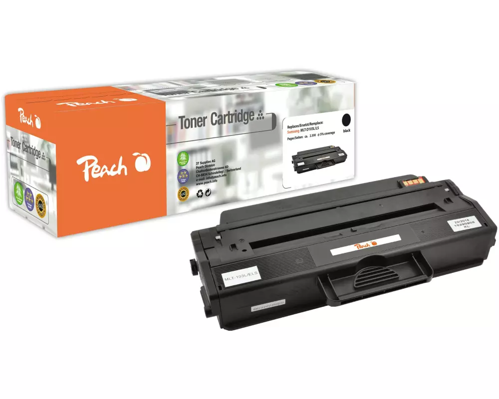Peach Toner Samsung MLT-D103L Black