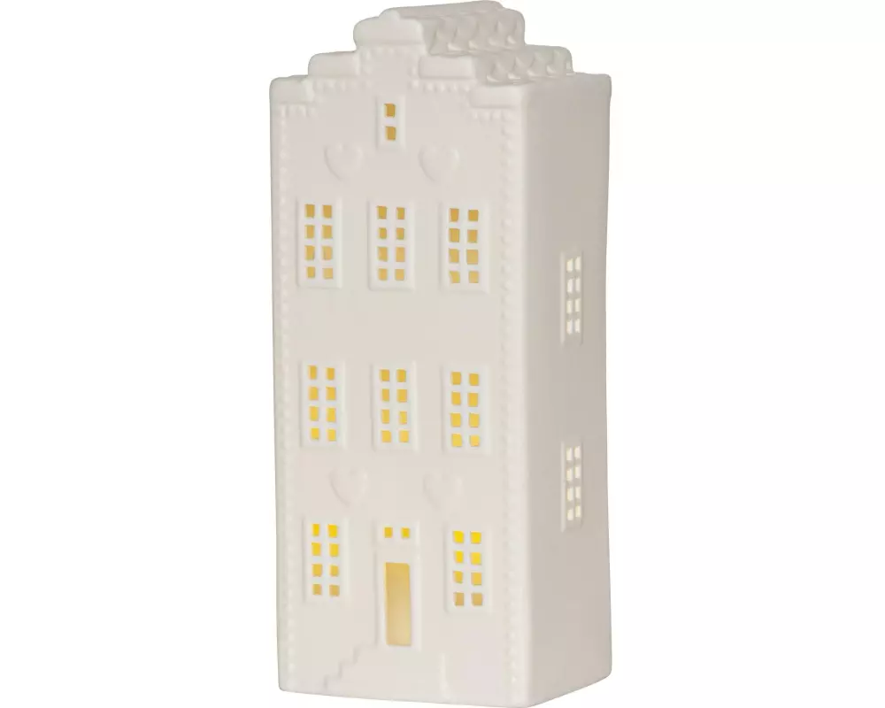 Star Trading Tisch Dekoration VINTER, Weiss