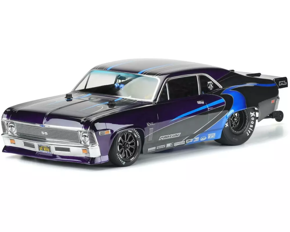 Proline Karosserie Chevy Nova 1969 Dragster unlackiert, 1:10