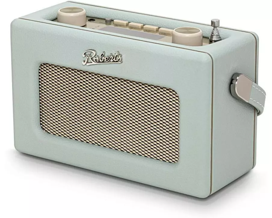 Roberts Roberts Revival Uno Solar Portable Radio – duck egg