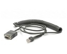 Zebra 2.74 m Serial Data Transfer Cable for Barcode Scanner