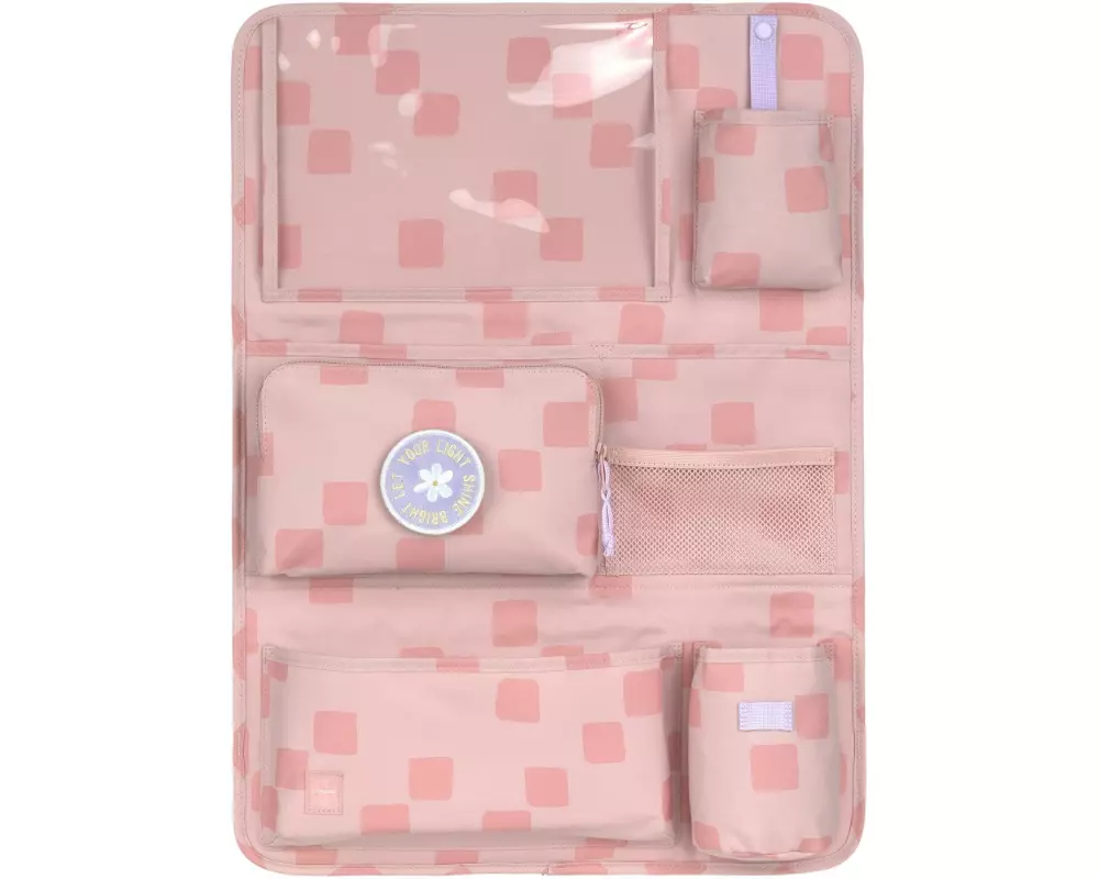 Lässig Rücksitzorganizer Pattern Party Rosa