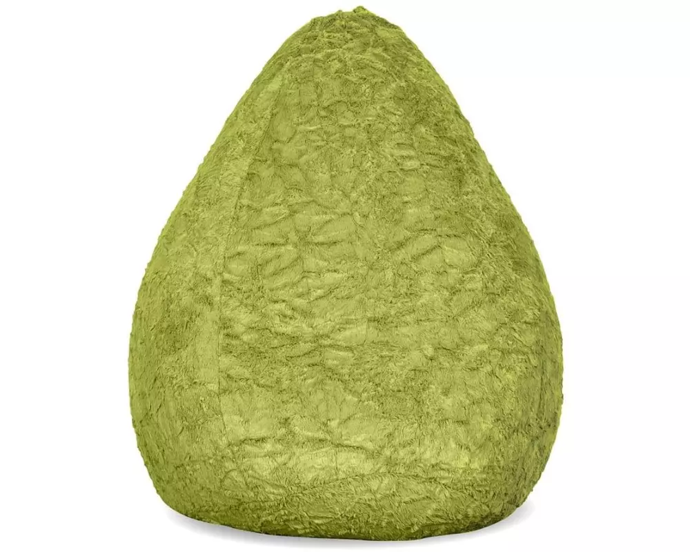Lumaland Sitzsack Fluffy 120 l grün