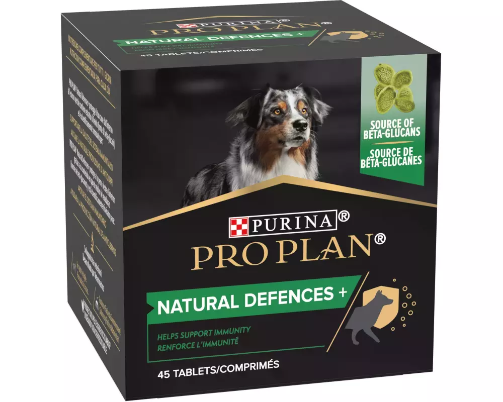 Purina Pro Plan Hunde-Nahrungsergänzung Natural Defences+ 45 Tabletten
