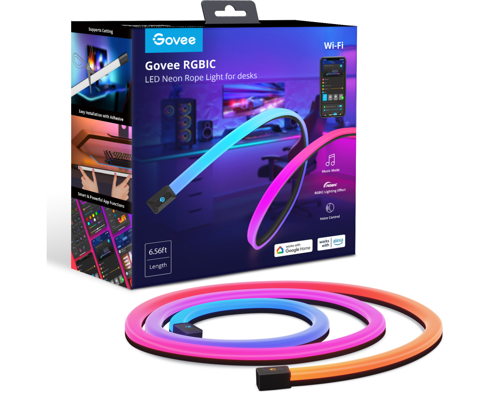 GOVEE Neon Gaming Table Light 200cm H61C2