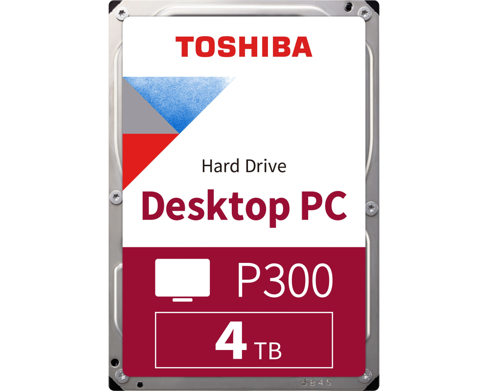 TOSHIBA HDD P300 High Performance 4TB HDWD240UZSVA internal, SATA 3.5 inch BULK