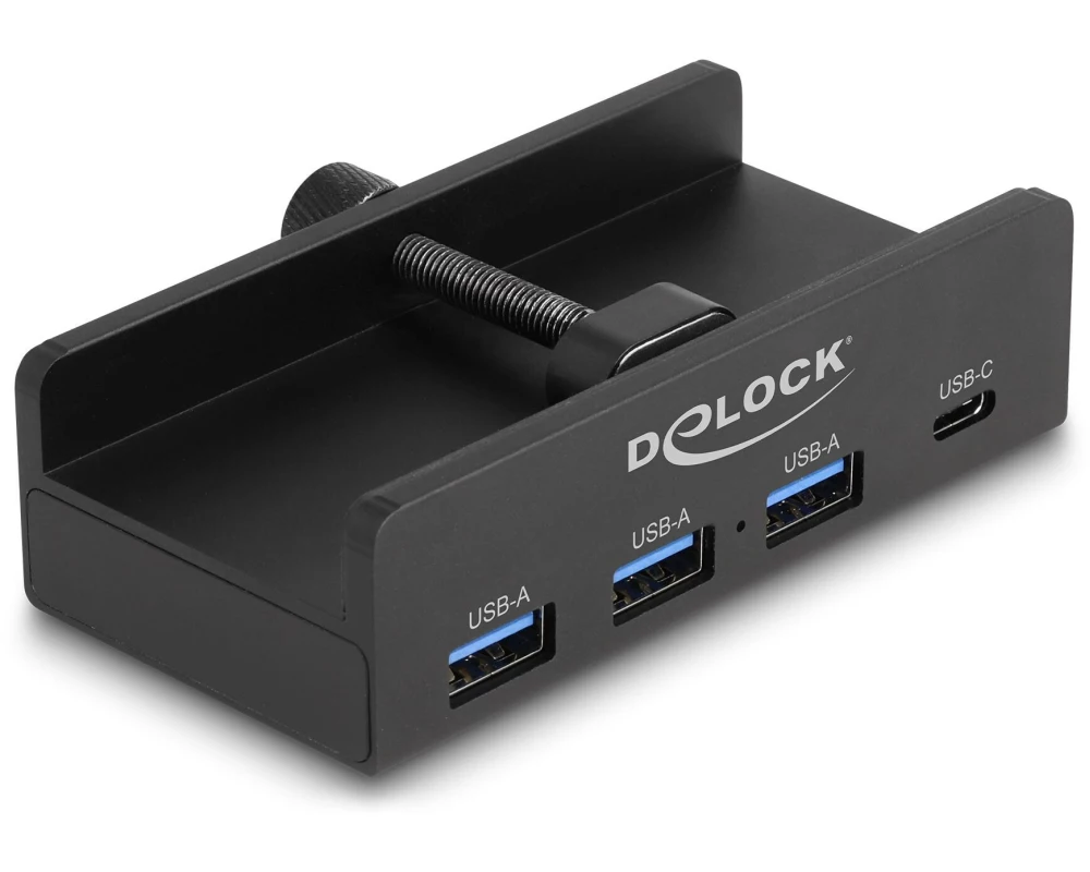 Delock USB-Hub 5 Gbps, 1x USB-C, 3x USB-A