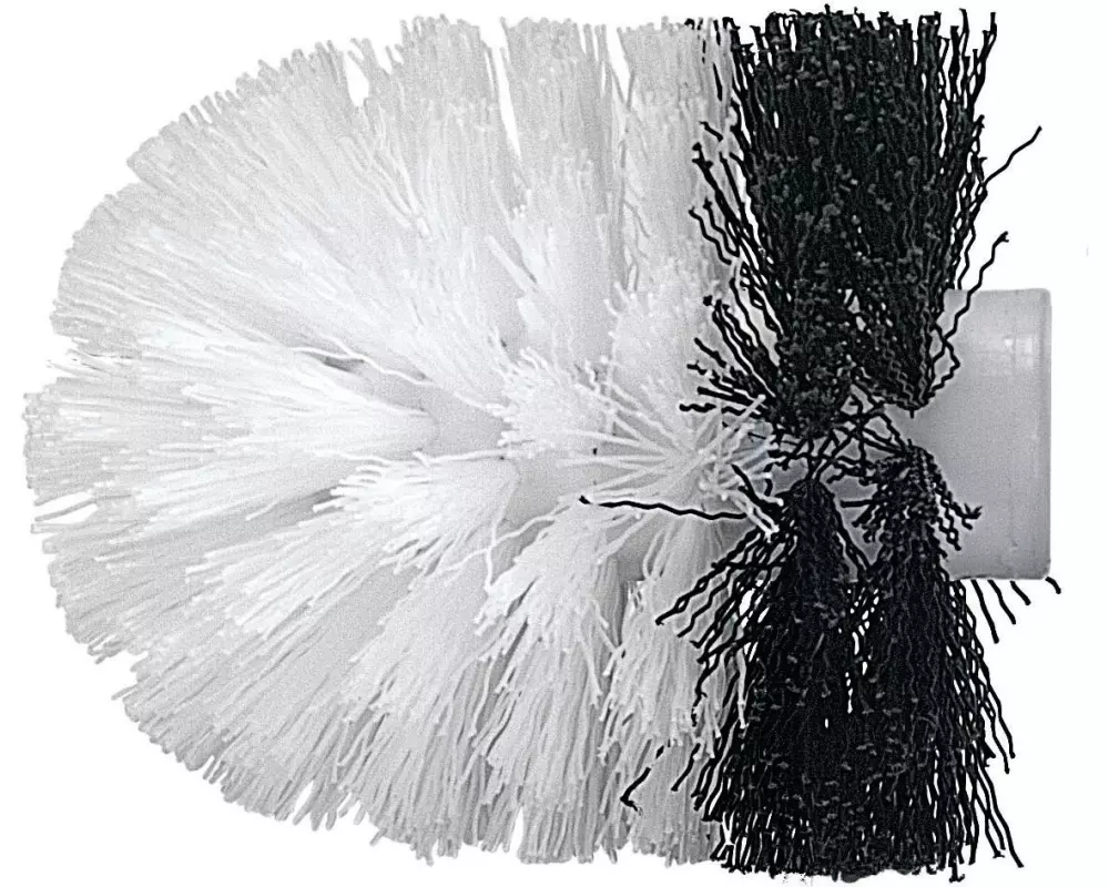 Kleine Wolke Ersatzbürstenkopf 1 Stück, Schwarz/Weiss