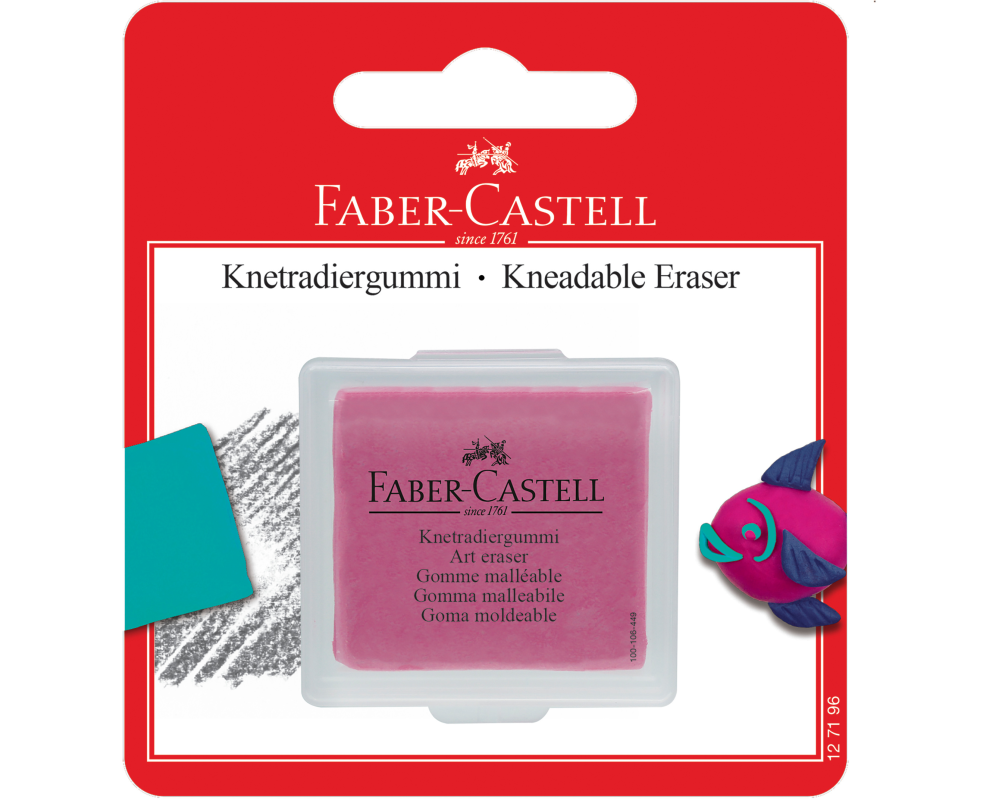 FABER-CASTELL Radierer Art Eraser 127196 ass.