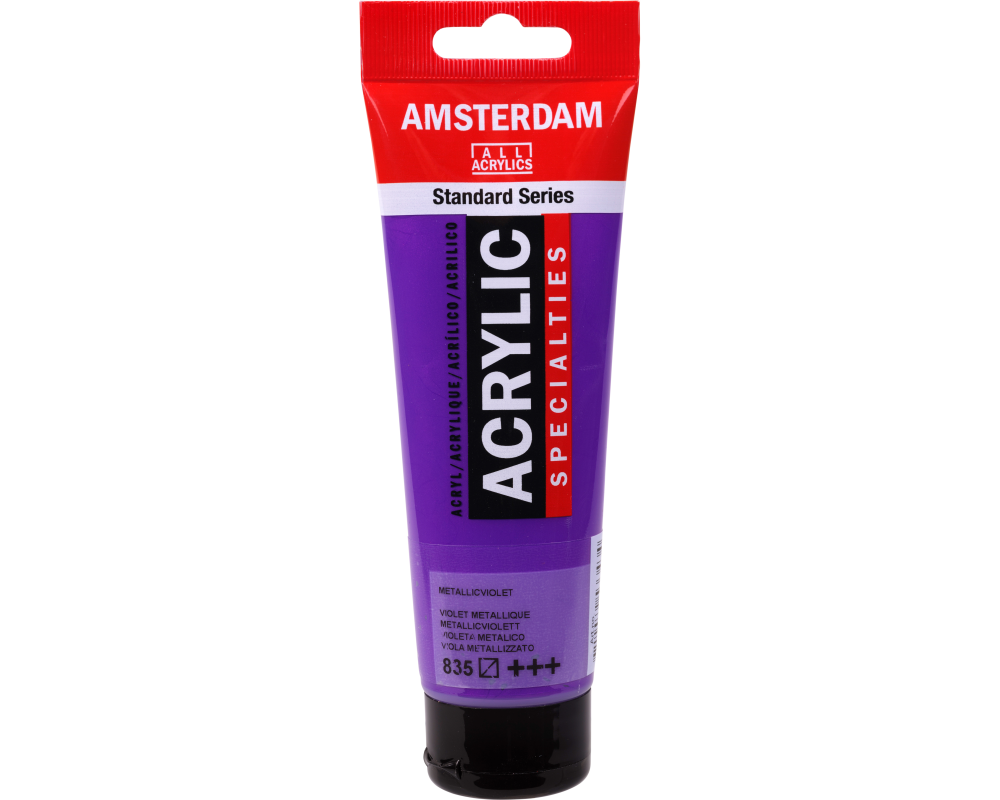 AMSTERDAM Acrylfarbe 120ml 17098352 metallic violett 835
