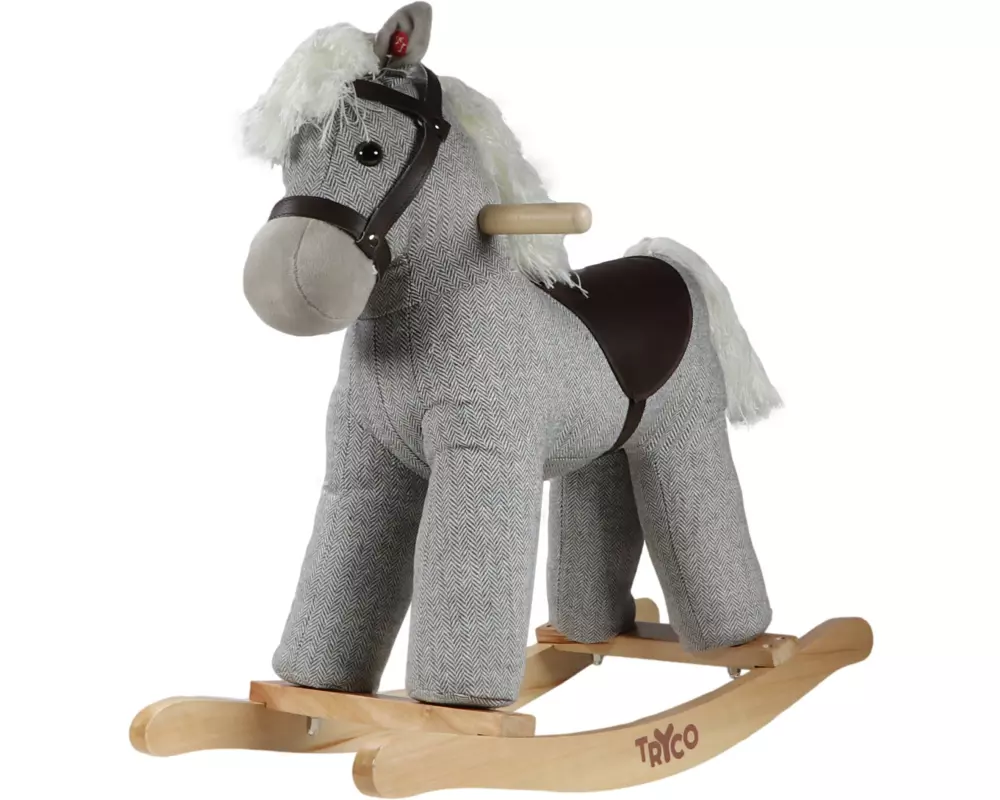 Tryco Schaukelpferd gross Grau