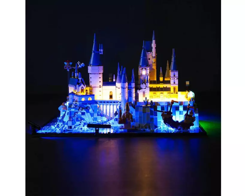 BrickBling LED-Licht-Set für LEGO Hogwarts mit Schlossgelände (76419)