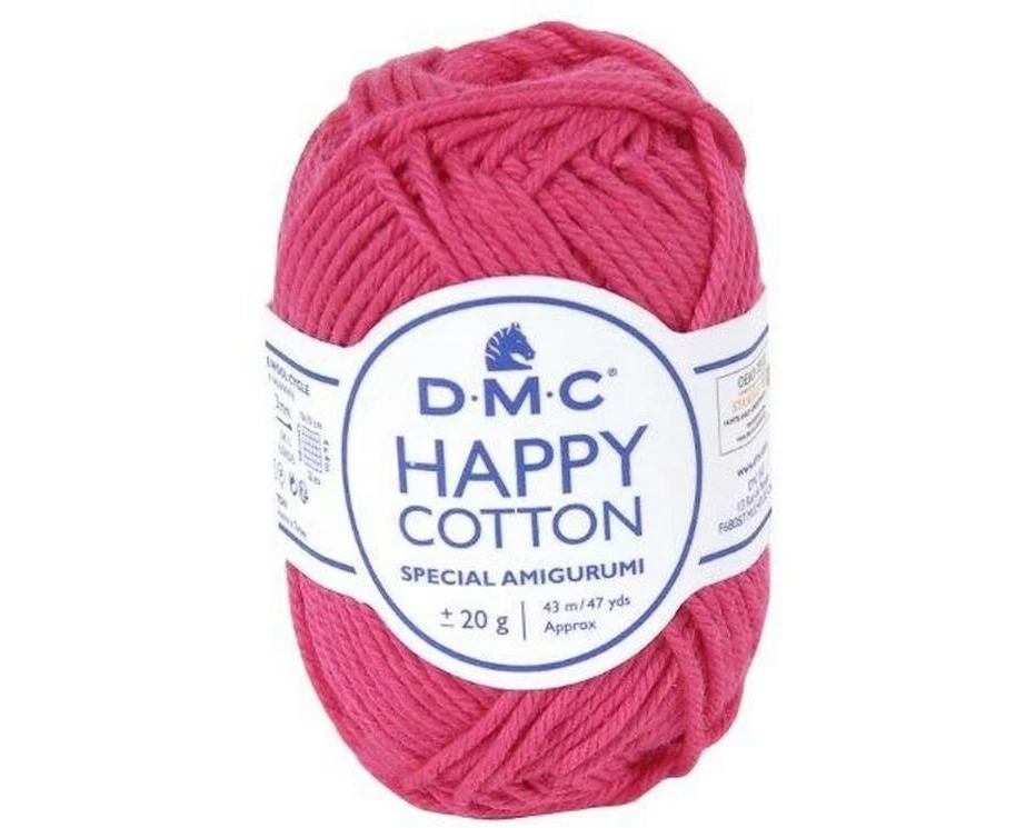 DMC Baumwollgarn Natura Happy Cotton Dunkelpink