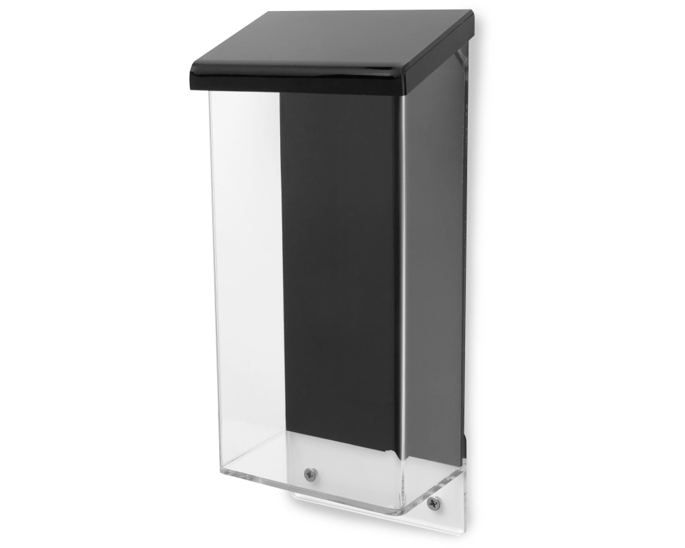 DEFLECTO Prospektbox 1/3 A4 790701 für Aussenbereich