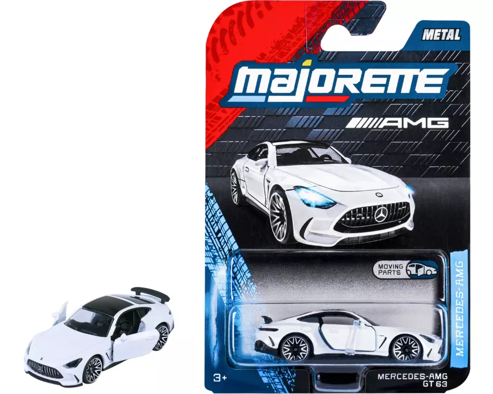 Majorette Mercedes-AMG GT 63, weiss Metall Weiss