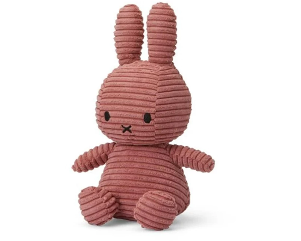 Bon Ton Toys Miffy ECO Kordsamt altrosa 23 cm