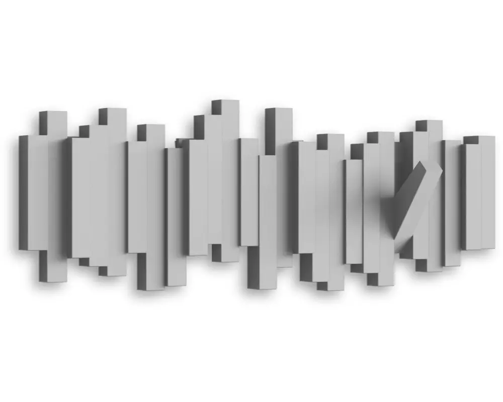 Umbra Wandgarderobe Sticks Grau