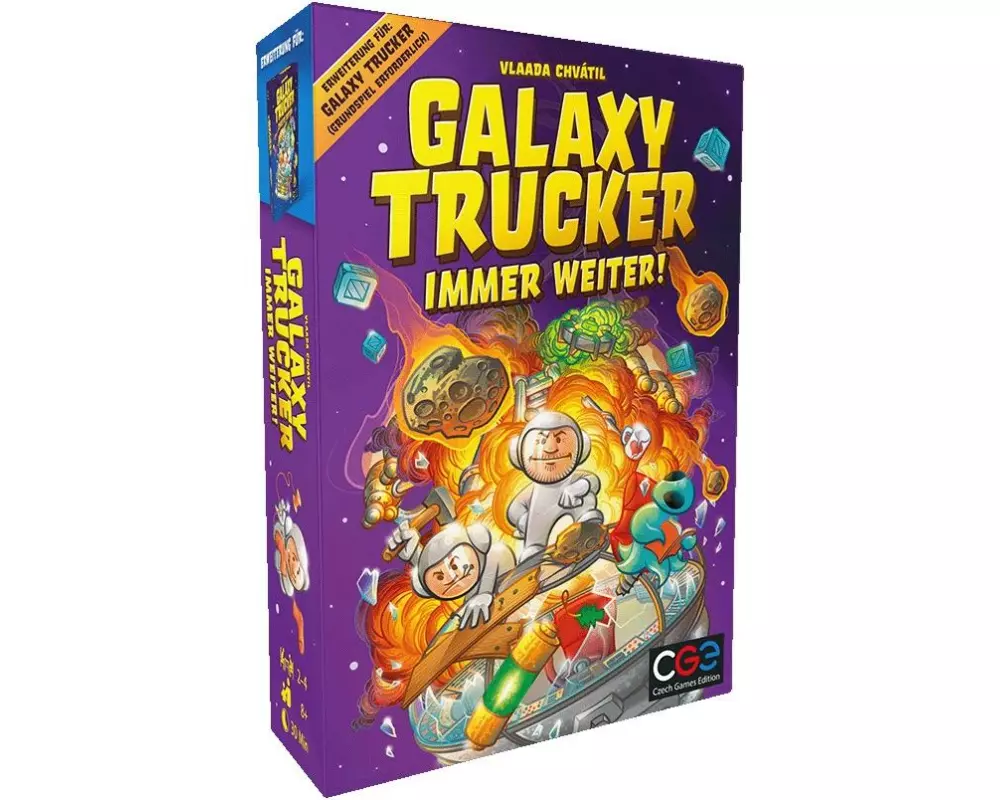Czech Games Edition Kennerspiel Galaxy Trucker 2. Ed.: Immer weiter! -DE-
